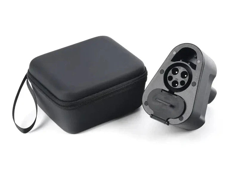 Essential Charging Kit for Tesla Owners – CCS1 Fast Charge Adapter, J1772 Adapter, 16ft Extension Cable & 32A NEMA 14-50 Mobile Charger