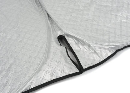 Front Foldable Windshield Sunshade for Tesla Model 3 (2017–2024) | Heat & UV Blocking, Custom Fit, 4-Layer Insulation