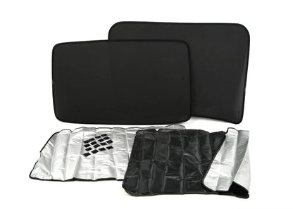 Glass Roof Sunshade with Removable Blackout Cover for 2017–2023 Tesla Model 3 | Foldable Mesh Roof Shade