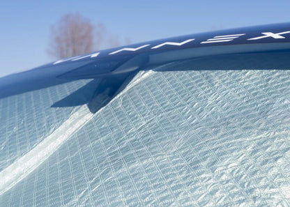 Front Foldable Windshield Sunshade for Tesla Model 3 (2017–2024) | Heat & UV Blocking, Custom Fit, 4-Layer Insulation