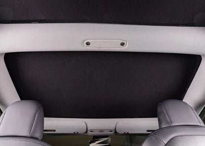 Glass Roof Sunshade with Removable Blackout Cover for 2017–2023 Tesla Model 3 | Foldable Mesh Roof Shade