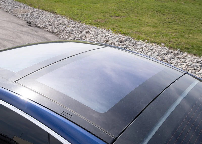 Panoramic Glass Roof Sunshade for 2012–2020 Tesla Model S – Custom Fit Mesh Shade with Removable Blackout Cover
