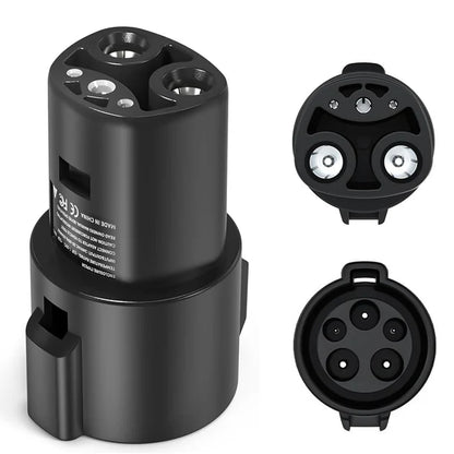 US Standard EV Charger Adapter for Tesla Model 3 / Model Y / Model 3 Highland / Model Y Juniper / Model X / Model S / Cybertruck – Fast & Reliable Charging