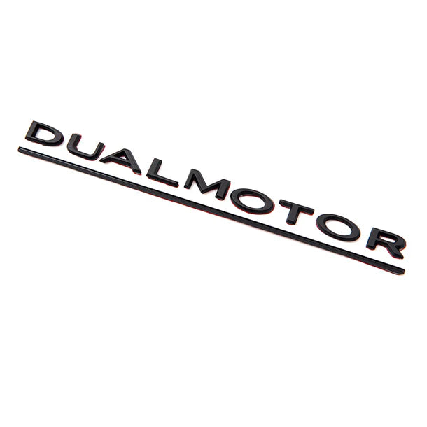 Dual Motor Badge Emblem Sticker for Tesla Model 3 / Model Y / Model 3 Highland / Model Y Juniper / Model S / Model X / Cybertruck