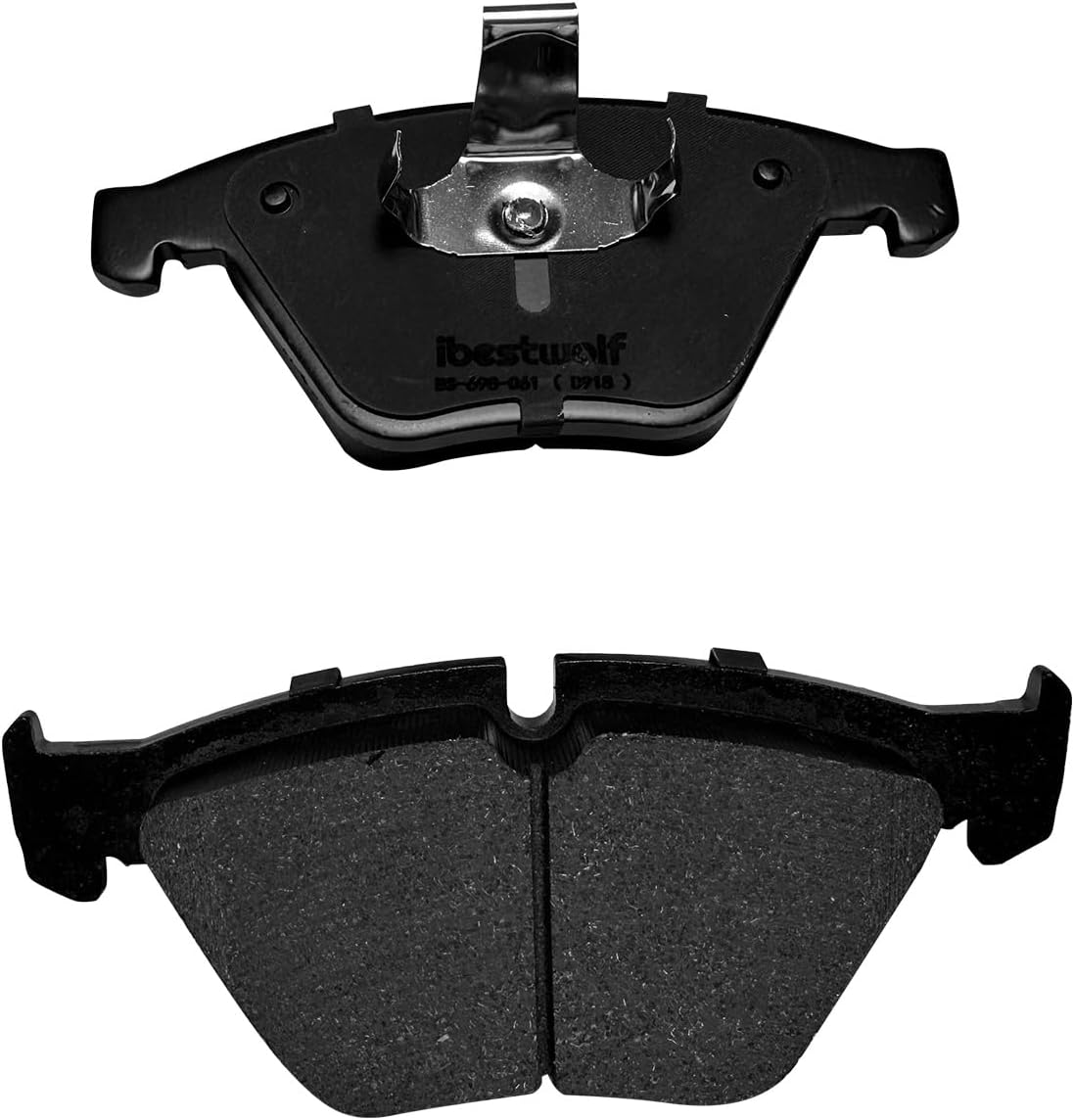 2011 BMW 328i Brake Pads - Front & Rear Ceramic Brake Pads by IBESTWOLF