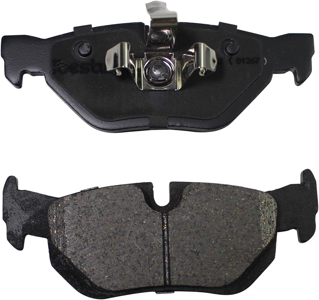 2011 BMW 328i Brake Pads - Front & Rear Ceramic Brake Pads by IBESTWOLF