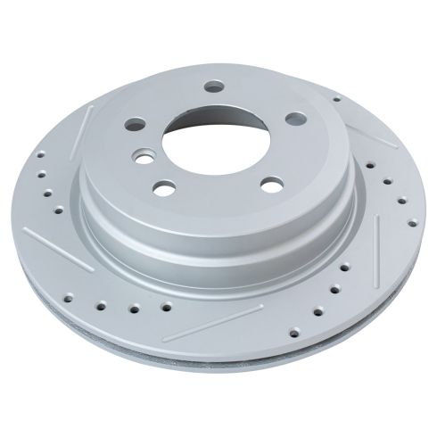 2013 BMW 328i Wagon Brake, Both front and rear rotors are vented for improved heat dissipation, extending brake component life and ensuring consistent braking.