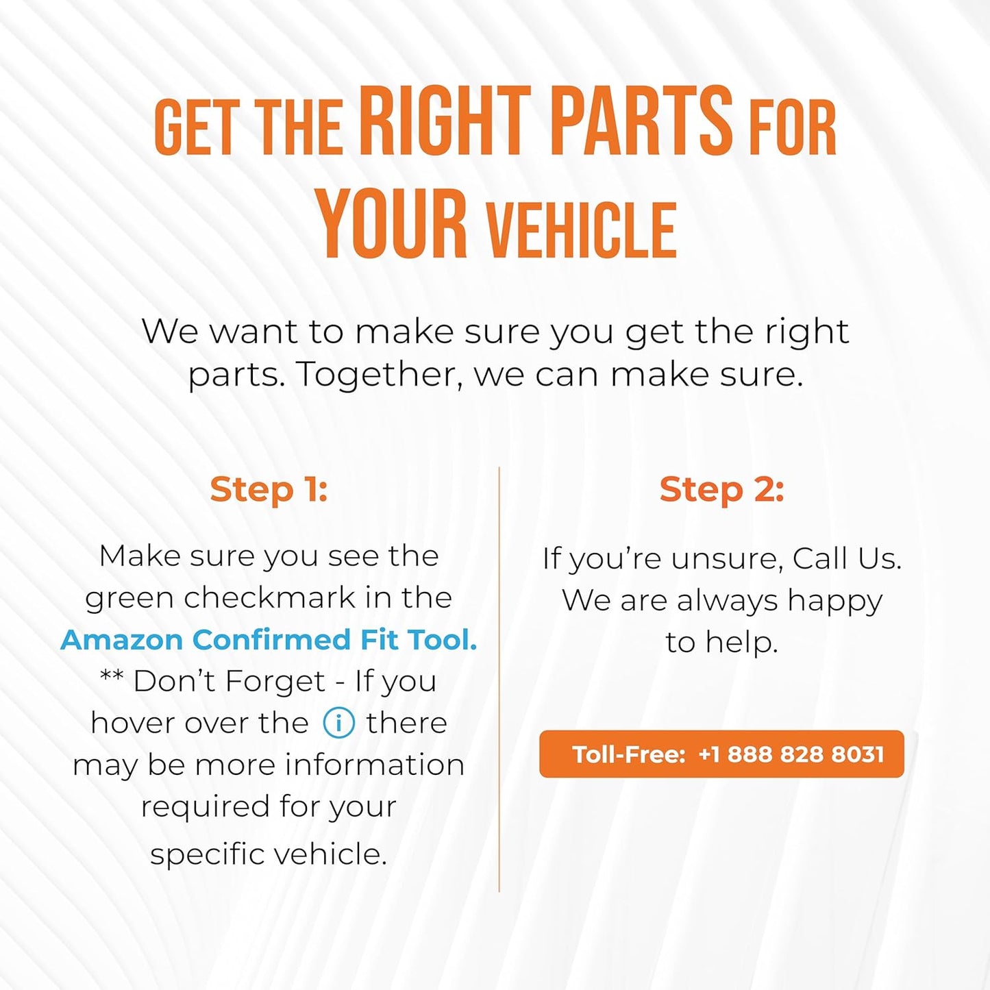 2019 BMW 330i Front Brake, Ensure correct vehicle components by following steps: verify Amazon Confirmed Fit Tool before purchase.