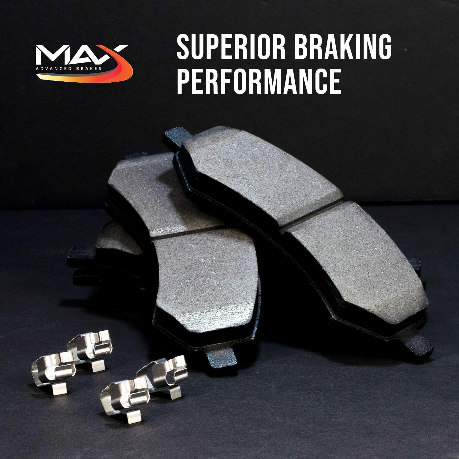 2023 BMW 330i Rear Brake Pads - Max Advanced Brakes D2221 Carbon Ceramic Pad