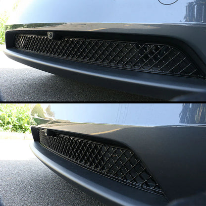 2025+ Tesla Model Y Juniper Front Bumper Grille Insert Guard – Custom ABS Air Vent Protector with Removable Stainless Steel Mesh for Radiator & Cooling System Protection