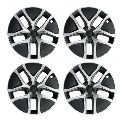 19-Inch Arachnid 2.0 Style Crossflow Wheel Covers for Tesla Model Y Juniper 2025 2026 – Full Rim Protection Aerodynamic Hubcaps Replacement