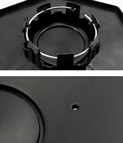 Cybertruck Center Hub Cap & Lug Nut Covers Set (4PCS) – Custom Fit Wheel Hub Protection & Styling Accessories for Tesla Cybertruck