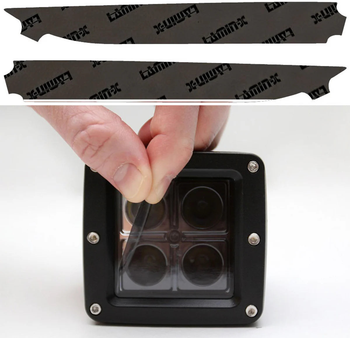 LAMIN-X Fog Light Protection Film for Tesla Model Y 2020+ | Precut PPF, Made in USA