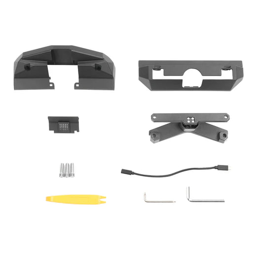 Tesla Cybertruck 4-Way Rotating Center Screen Mount Bracket | Horizontal & Vertical Touchscreen Rotation Upgrade