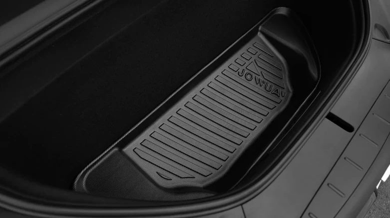 Jowua All-Weather Trunk Liners for Tesla Model X 2021+ Refresh | Full Cargo & Frunk Protection, Easy-Clean, Custom Fit