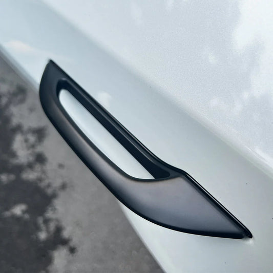 Tesla Model 3 (2017–2026+) & Model Y (2020–2026+) Door Handle Add-On Grip Cover – Easy Open Assist for Highland & Juniper, Anti-Freeze Ergonomic Exterior Accessory (Set of 4)
