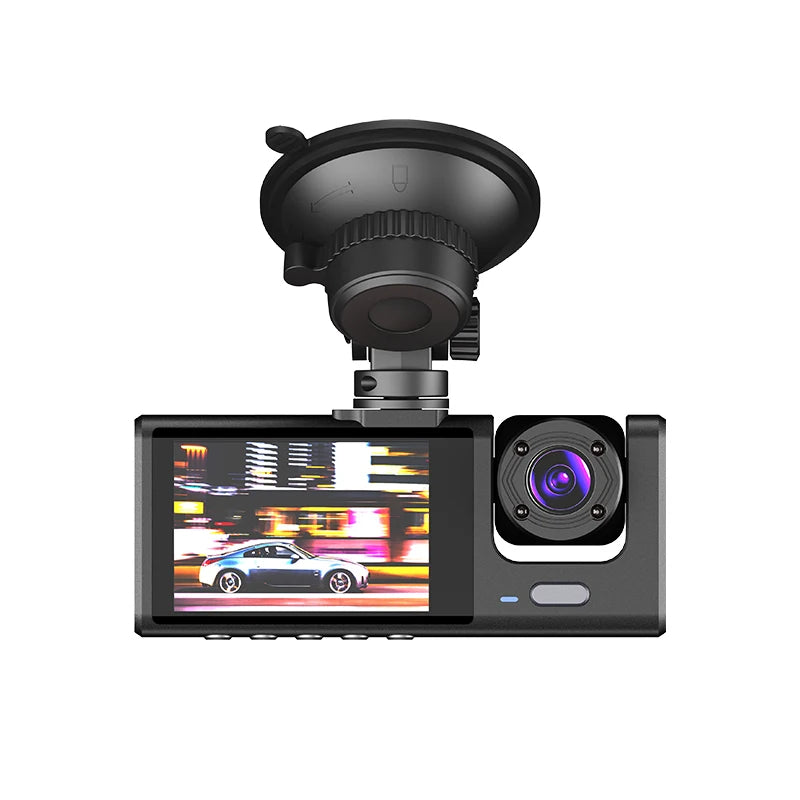 3 Channel Car DVR, Connecting a regular Type-C cable to a DVR may prevent the rear camera from displaying.