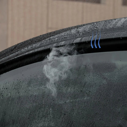 X-Auto Window Visor Sun Rain Guard for Tesla Model 3 (2017–2024) & Model Y (2020–2024), Wind Deflector Vent Shade, Rainproof & UV Protection