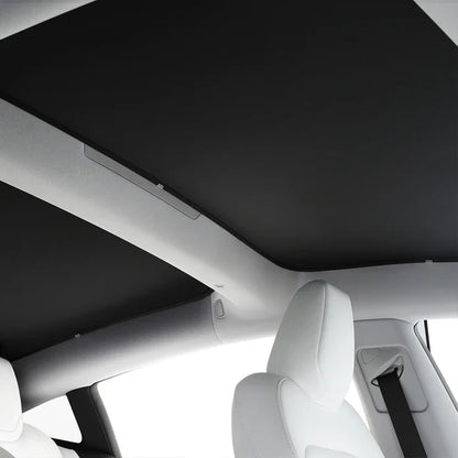 2020–2024 Tesla Model Y Glass Roof Sunshade | Ice Crystal Heat & UV Blocking Roof Sunshade