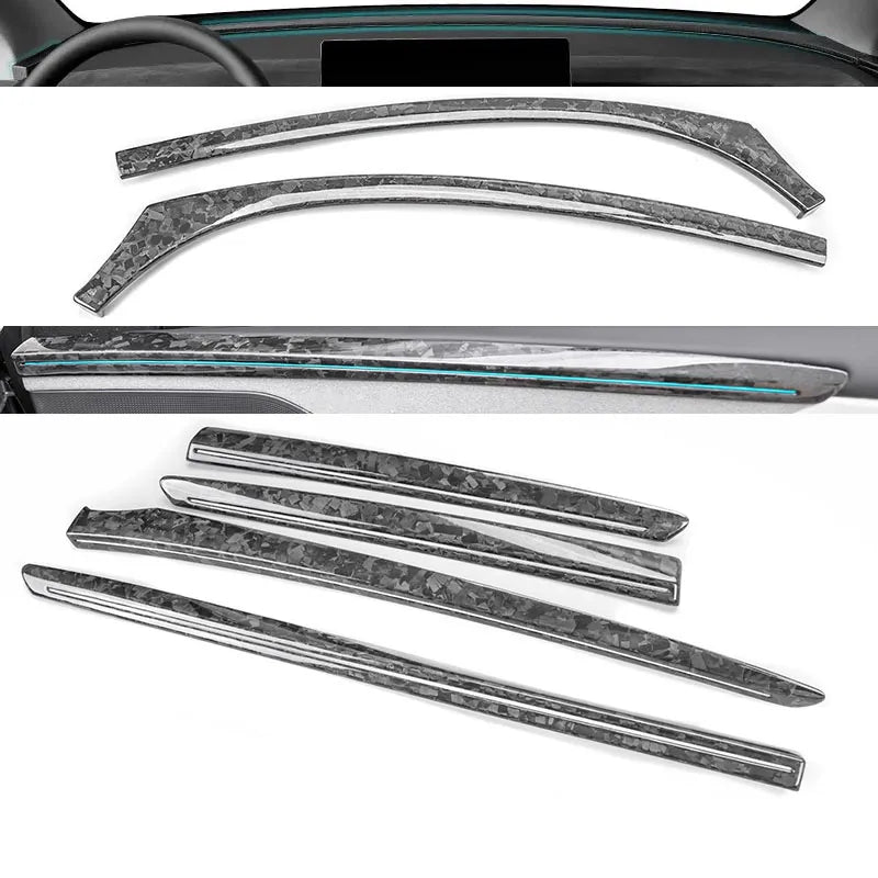 Dry Carbon Fiber Dashboard Cover for Tesla Model Y Juniper (2025+) – OEM-Fit Carbon Interior Trim Upgrade