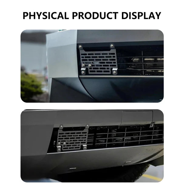 Cybertruck Aluminum Alloy License Plate Frame – Lightweight, Corrosion-Resistant License Plate Bracket for Tesla Cybertruck