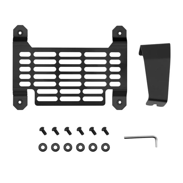 Cybertruck Aluminum Alloy License Plate Frame – Lightweight, Corrosion-Resistant License Plate Bracket for Tesla Cybertruck