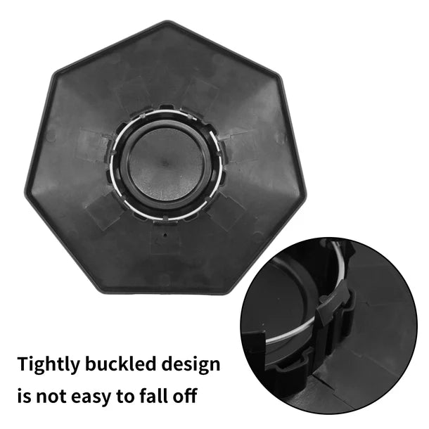 ABS Wheel Hub Covers for Tesla Cybertruck – Snap-On Center Caps, All-Weather Wheel Hub Protection & Styling Upgrade