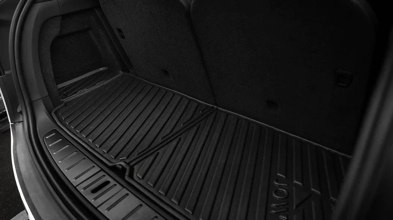 Jowua All-Weather Trunk Liners for Tesla Model X 2021+ Refresh | Full Cargo & Frunk Protection, Easy-Clean, Custom Fit