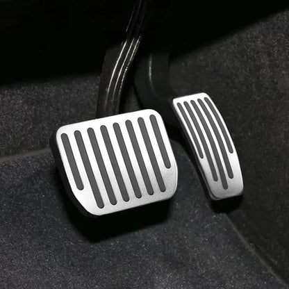 Performance Metal Foot Pedal Covers for Tesla Model 3 / Model Y / Model 3 Highland – Anti-Slip Brake & Accelerator Pedal Protector