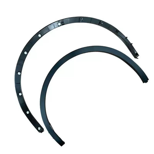 Front Wheel Arch Fender Flare Trim Wheel Eyebrow Molding for Tesla Model Y 2019–2025 OEM 1494185-00-B / 1494161-00-B Front Fender Wheel Arch Cover Replacement