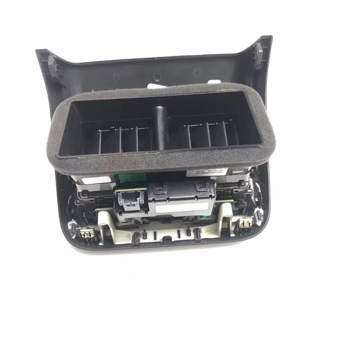 Rear Air Conditioning Vent Outlet Assembly with Dual USB Ports for Tesla Model 3 & Model Y | OE 1111072-00-E Rear AC Air Vent Replacement