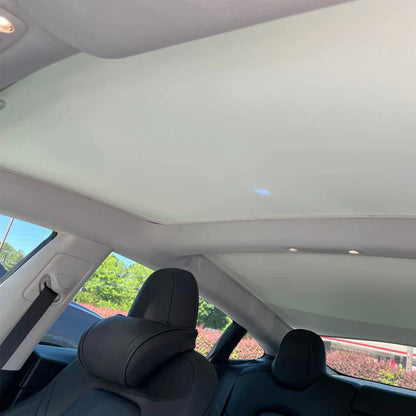 2020–2024 Tesla Model Y Glass Roof Sunshade | Ice Crystal Heat & UV Blocking Roof Sunshade