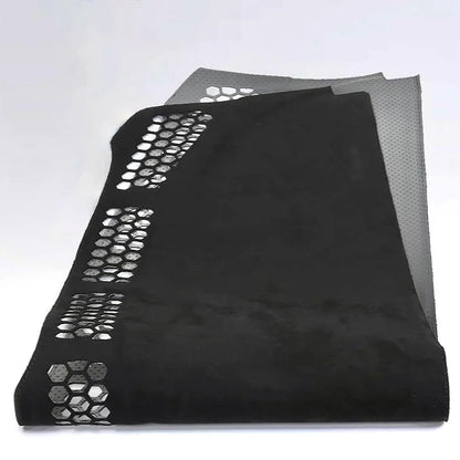 2017–2023 Tesla Model 3 & 2020–2025 Model Y Dashboard & Air Vent Full Cover – Door Panel Matching Dark Grey Alcantara (Non-Slip, Tuck-In Design)