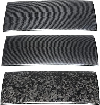 Dry Carbon Fiber Glove Box Cover for Tesla Model 3 & Model Y (2017–2025) – Interior Scratch Protection Overlay (Highland & Juniper)