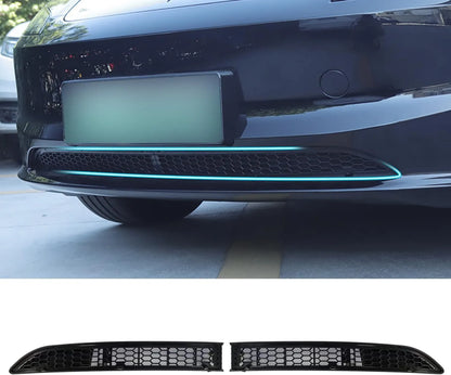 Front Bumper Grille Guard for Tesla Model 3/Y | Insect & Road Debris Protection, OEM-Fit Honeycomb Mesh