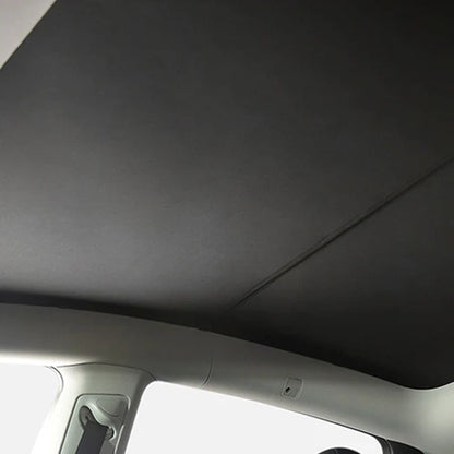 2020–2024 Tesla Model Y Glass Roof Sunshade | Ice Crystal Heat & UV Blocking Roof Sunshade