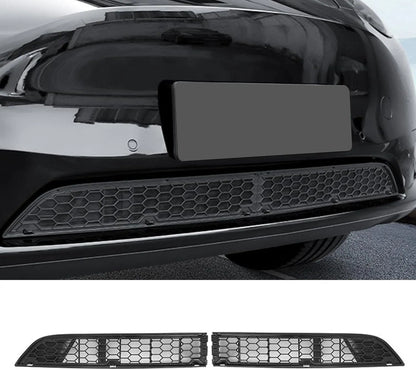 Front Bumper Grille Guard for Tesla Model 3/Y | Insect & Road Debris Protection, OEM-Fit Honeycomb Mesh