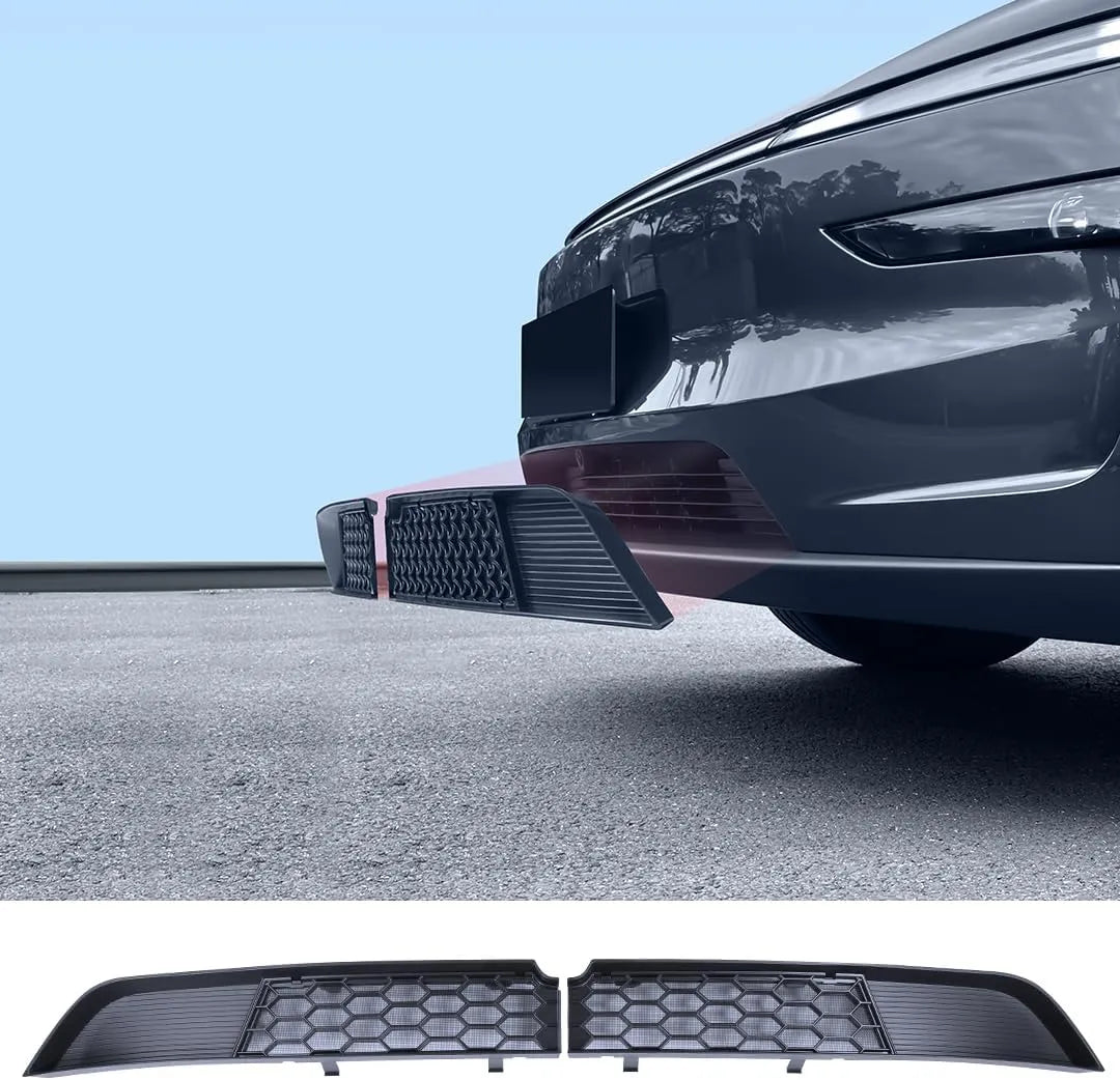 Front Bumper Grille Guard for Tesla Model 3/Y | Insect & Road Debris Protection, OEM-Fit Honeycomb Mesh