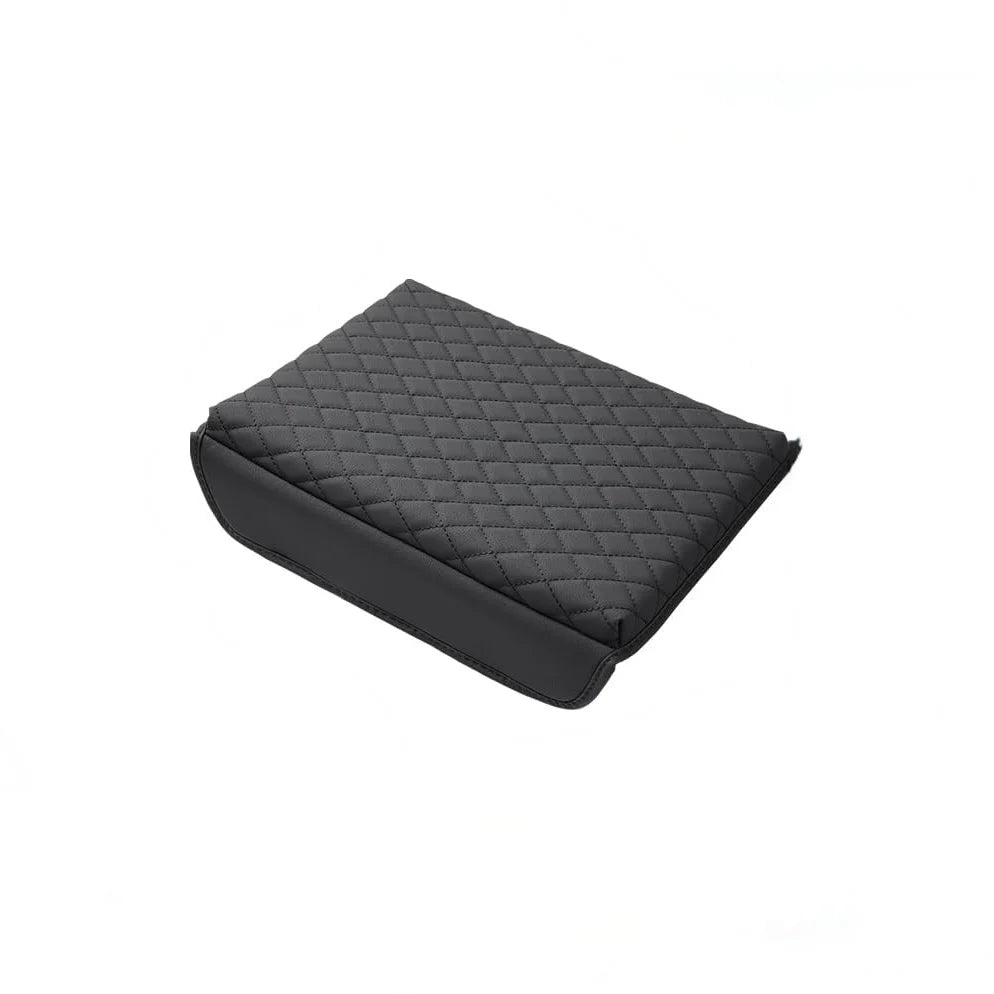 Tesla Cybertruck Padded Center Armrest Cover – Premium Leather Interior Protection & Comfort Upgrade