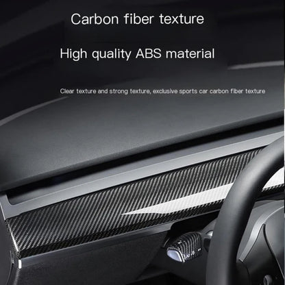 Tesla Model 3 Highland & Model Y Juniper Center Console Dashboard Cover – ABS Interior Protector, Easy Installation
