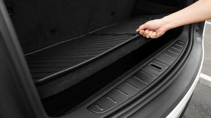 Jowua All-Weather Trunk Liners for Tesla Model X 2021+ Refresh | Full Cargo & Frunk Protection, Easy-Clean, Custom Fit