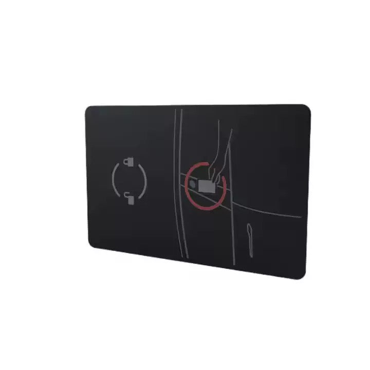 Tesla Model 3 / Model Y Intelligent Key Card Replacement NFC Smart Access Card 1131087-00-G / 1131087-00-J for Vehicle Entry System