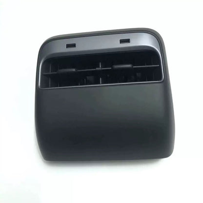 Rear Air Conditioning Vent Outlet Assembly with Dual USB Ports for Tesla Model 3 & Model Y | OE 1111072-00-E Rear AC Air Vent Replacement