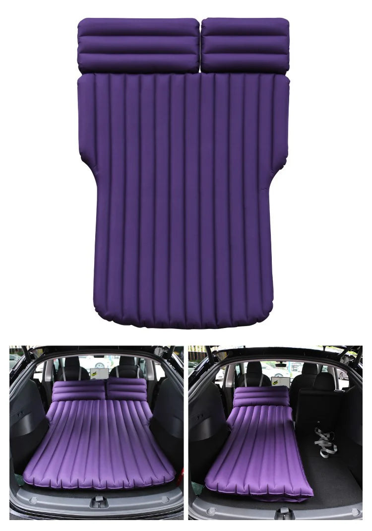 Air Mattress for Tesla Model S, Model X & Model Y – Custom Fit Rear Cargo Sleeping Mattress with 12V Electric Pump