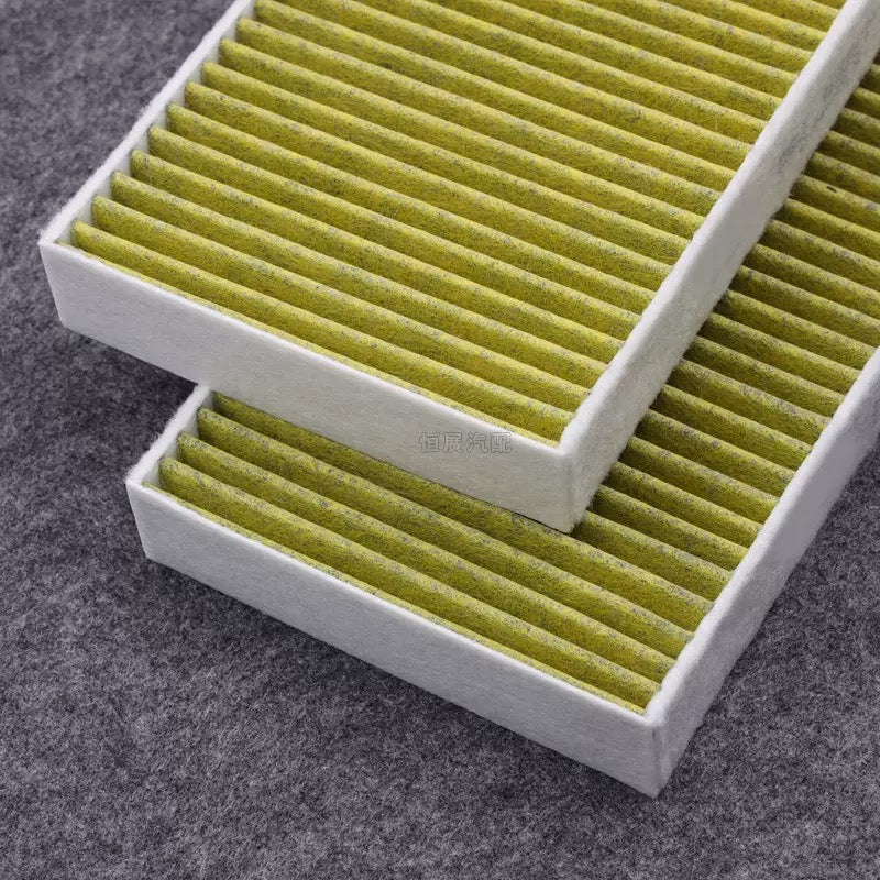 Tesla Model 3 & Model Y Cabin Air Conditioning Filter Element Replacement 1107681-00-A | High-Efficiency HVAC Interior Air Filter | Direct Fit Auto AC Filter