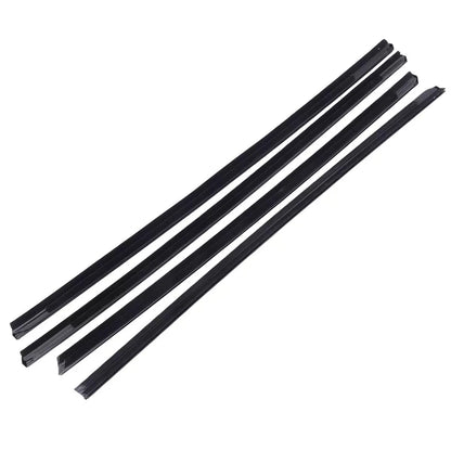 Rear Door Window Glazing Trim Molding OEM 1080745-01-J for Tesla Model 3 2017-2023 Exterior Door Glass Weatherstrip Replacement