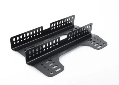 Sparco Steel Side Mounts for Competition Seats – Powder Coated Black, Adjustable Side Mount Brackets for EVs