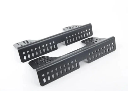 Sparco Steel Side Mounts for Competition Seats – Powder Coated Black, Adjustable Side Mount Brackets for EVs