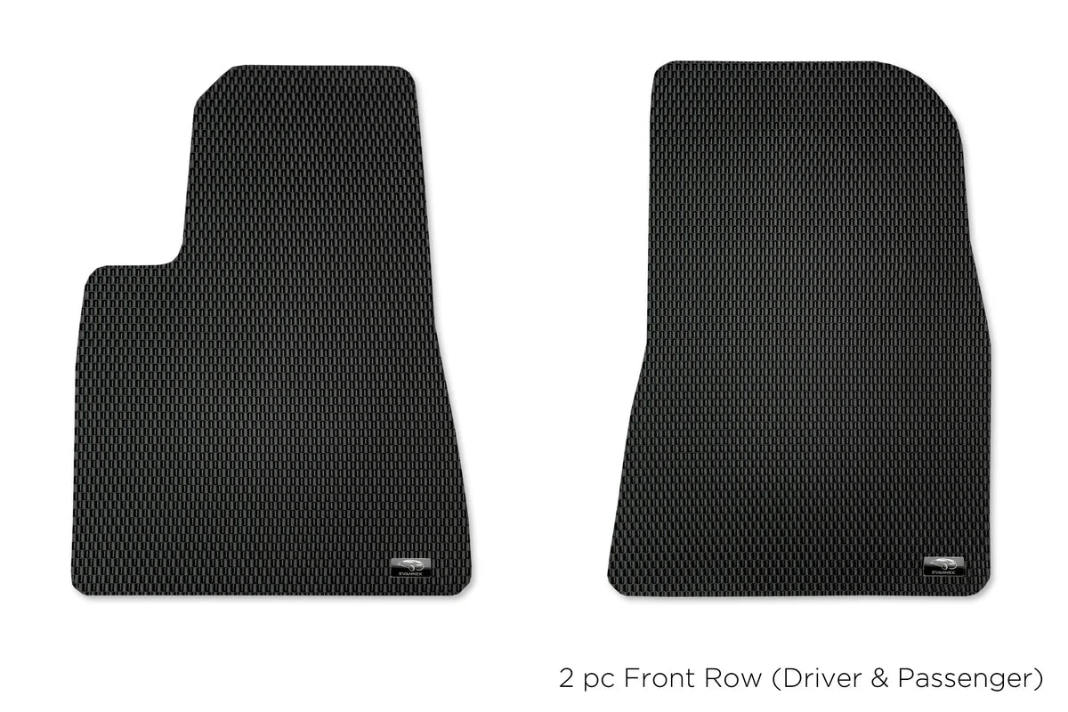 All-Weather Rubber Floor Mats for Tesla Model 3 (2017–2024+) | Custom-Fit, Heavy-Duty Interior Protection