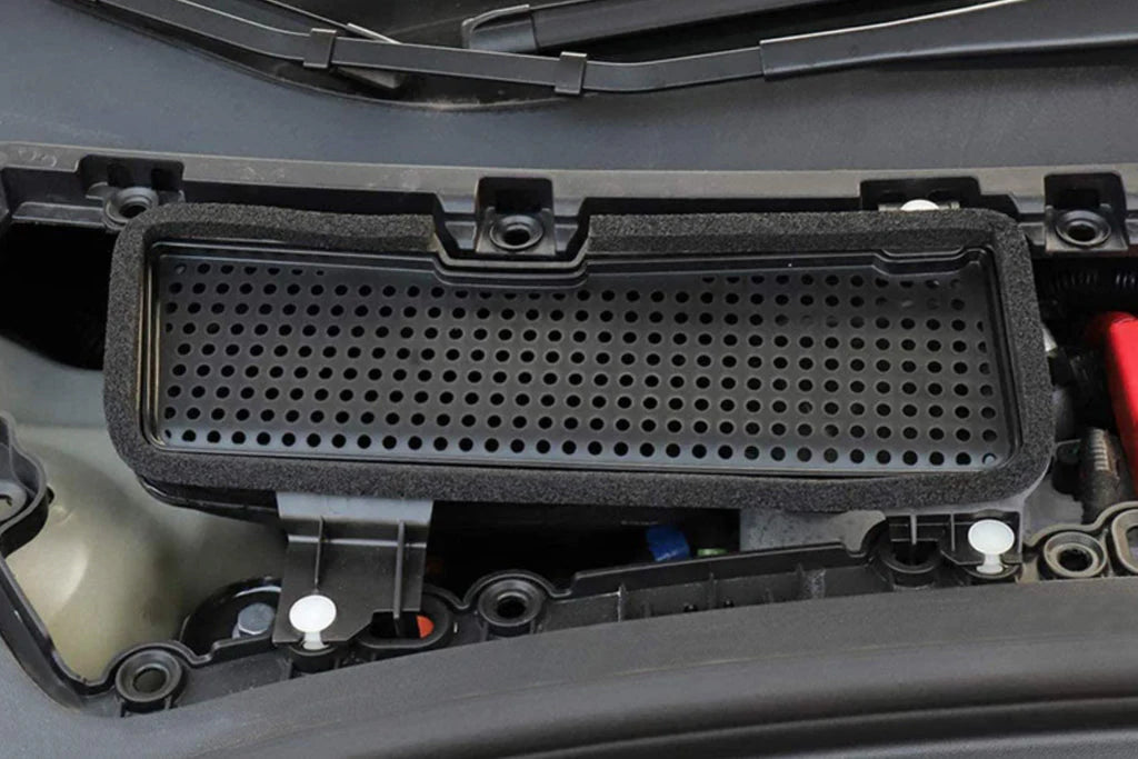 HVAC Air Intake Vent Cover for Tesla Model 3 (2021–2023, LHD) – ABS Debris Protection Grille, Easy Snap-In Installation